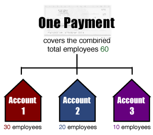 one payment diagram