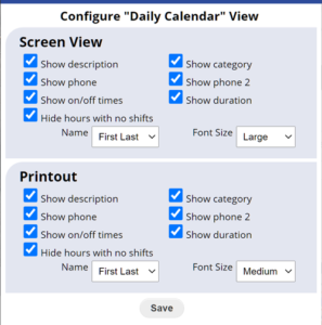 Daily View Calandar Calendar Daily View – WhenToWork Manager Help